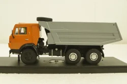 Камаз-5511, самосвал, оранжевый/серый, Конверсия 1:43