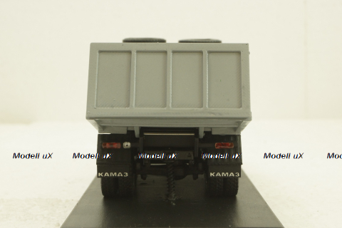 Камаз-5511, самосвал, оранжевый/серый, Конверсия 1:43