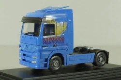Mercedes Actros solo tractor EXPO 2000, blue 50801, Wiking 1:87