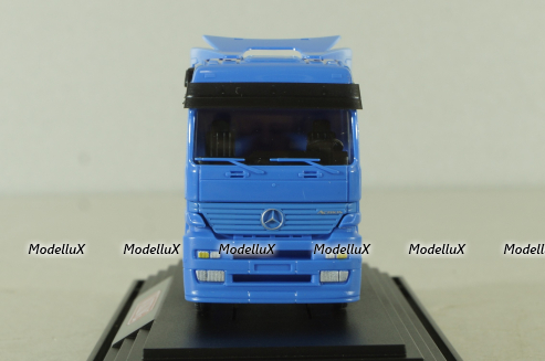 Mercedes Actros solo tractor EXPO 2000, blue 50801, Wiking 1:87