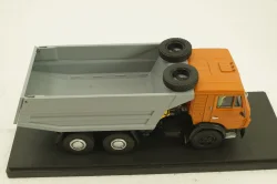 Камаз-5511, самосвал, оранжевый/серый, Конверсия 1:43