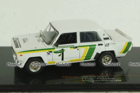 Ваз-2105 Жигули, Lada 2105 VFTS, No.1, Rally Vltava Pribram Blahna/Schovanek 1988, RAC421, IXO 1:43 Уценка!