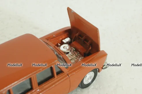 Москвич-427, оранжевый, Агат 1:43