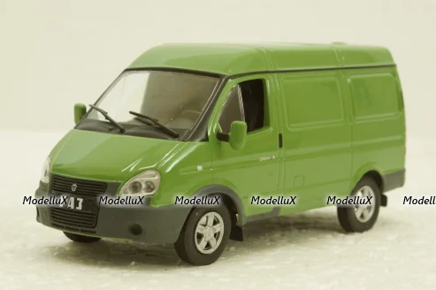 Газ-2752 Соболь зеленый Автолегенды СССР и Соцстран №196 1:43