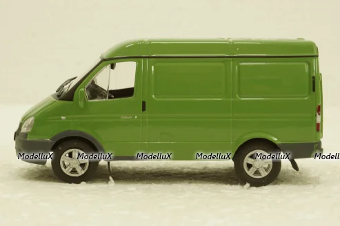 Газ-2752 Соболь зеленый Автолегенды СССР и Соцстран №196 1:43