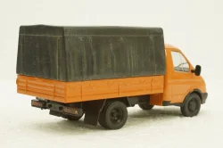 Газ-3302 Газель оранжевая, Автолегенды СССР и Соцстран №267 1:43