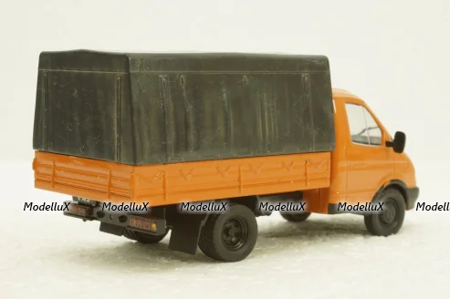 Газ-3302 Газель оранжевая, Автолегенды СССР и Соцстран №267 1:43