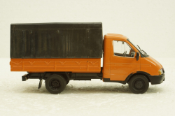 Газ-3302 Газель оранжевая, Автолегенды СССР и Соцстран №267 1:43