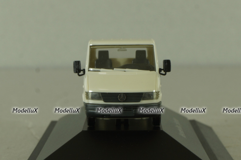 Mercedes Sprinter truck (W901) 1995, white/grey, B66000031, Herpa 1:87