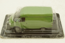 Газ-2752 Соболь зеленый Автолегенды СССР и Соцстран №196 1:43