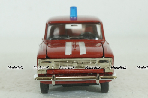 Москвич-Пикап, пожарный, Агат 1:43 