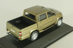 Уаз-23632 пикап 2008, коричневый, ALN003, Автолегенды. Новая эпоха №3, 1:43