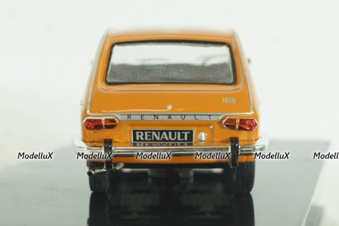 Renault 16 1969 orange , CLC493, IXO 1:43