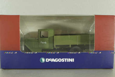 Зис-5В бортовой, хаки, Автолегенды CCCР: Грузовики №53, Deagostini 1:43