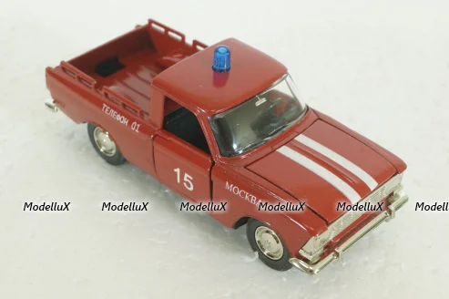 Москвич-Пикап, пожарный, Агат 1:43 