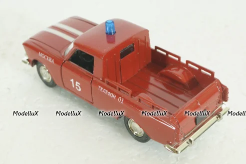 Москвич-Пикап, пожарный, Агат 1:43 