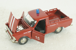 Москвич-Пикап, пожарный, Агат 1:43 