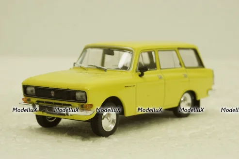 Москвич-2137 Желтый Автолегенды СССР №133 1:43 С Журналом!