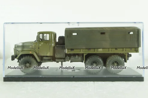 Краз-6322 с тентом, камуфляж, Modellux 1:43