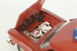 Москвич-Пикап, пожарный, Агат 1:43 