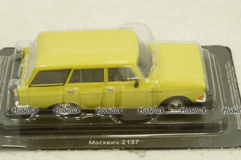 Москвич-2137 Желтый Автолегенды СССР №133 1:43 С Журналом!