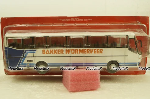 Bova Futura FHD 1987, blue/white, AUTOBUS DAL MONDO, Hachette 1:43 Блистер вскрыт!