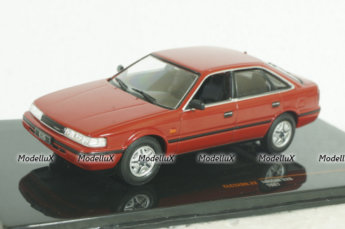 Mazda 626 1987 red, CLC520N, IXO 1:43