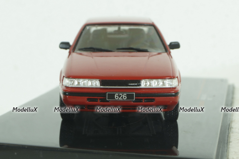 Mazda 626 1987 red, CLC520N, IXO 1:43
