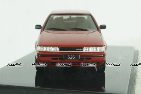 Mazda 626 1987 red, CLC520N, IXO 1:43