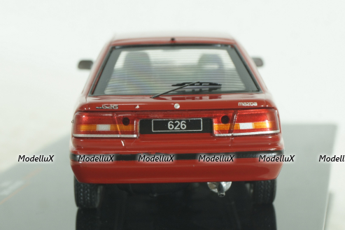 Mazda 626 1987 red, CLC520N, IXO 1:43