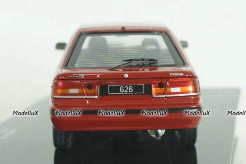 Mazda 626 1987 red, CLC520N, IXO 1:43