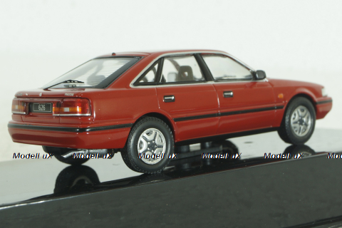 Mazda 626 1987 red, CLC520N, IXO 1:43