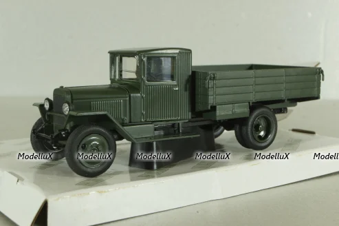 Зис-5В бортовой, зеленый, Н266, Наш автопром 1:43