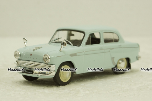 Москвич-403ИЭ голубой Автолегенды СССР №141 1:43
