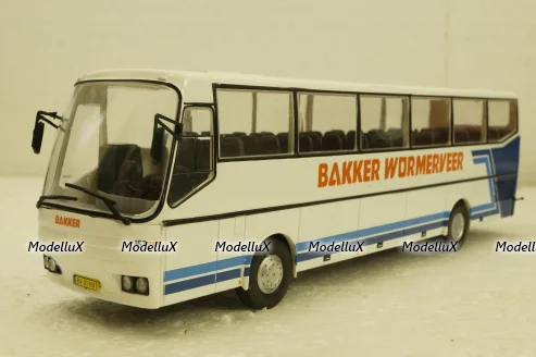 Bova Futura FHD 1987, blue/white, AUTOBUS DAL MONDO, Hachette 1:43 Блистер вскрыт!