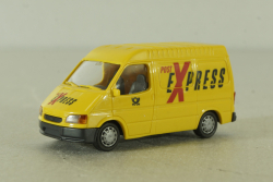 Ford Transit Post Express 1994, yellow, 13909, Rietze  1:87