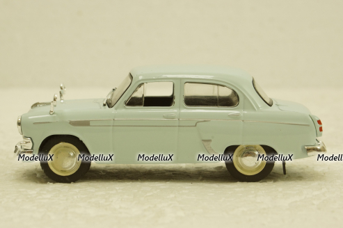 Москвич-403ИЭ голубой Автолегенды СССР №141 1:43