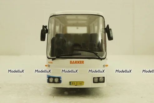 Bova Futura FHD 1987, blue/white, AUTOBUS DAL MONDO, Hachette 1:43 Блистер вскрыт!