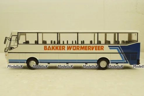 Bova Futura FHD 1987, blue/white, AUTOBUS DAL MONDO, Hachette 1:43 Блистер вскрыт!