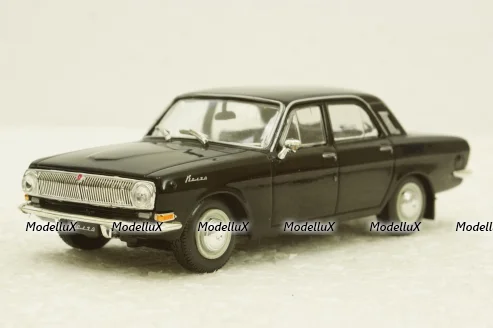 Газ-24 Волга 1970 черный, Автолегенды СССР Лучшее №16 1:43