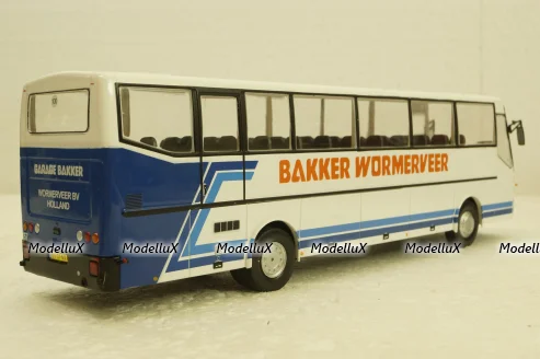 Bova Futura FHD 1987, blue/white, AUTOBUS DAL MONDO, Hachette 1:43 Блистер вскрыт!