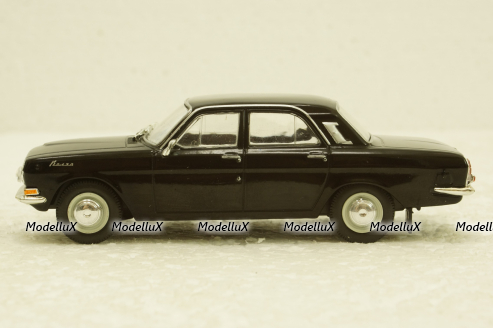 Газ-24 Волга 1970 черный, Автолегенды СССР Лучшее №16 1:43