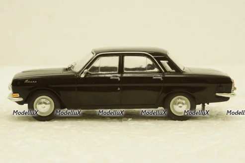 Газ-24 Волга 1970 черный, Автолегенды СССР Лучшее №16 1:43
