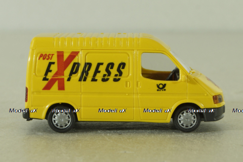 Ford Transit Post Express 1994, yellow, 13909, Rietze  1:87