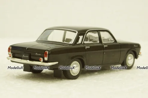 Газ-24 Волга 1970 черный, Автолегенды СССР Лучшее №16 1:43