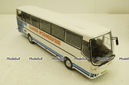Bova Futura FHD 1987, blue/white, AUTOBUS DAL MONDO, Hachette 1:43 Блистер вскрыт!