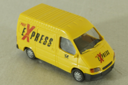 Ford Transit Post Express 1994, yellow, 13909, Rietze  1:87