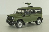 Уаз-3153Г (ТС-3132) Гусар 2013, хаки,  AUNS007, Автолегенды, Уаз на службе №7, 1:43
