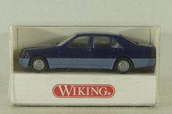 Mercedes S 500  (W140) 1991, blue, 1580320, Wiking 1:87