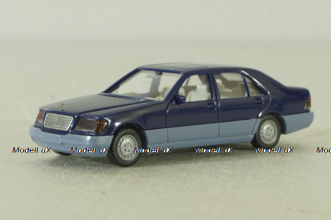  Mercedes S 500  (W140) 1991, blue, 1580320, Wiking 1:87